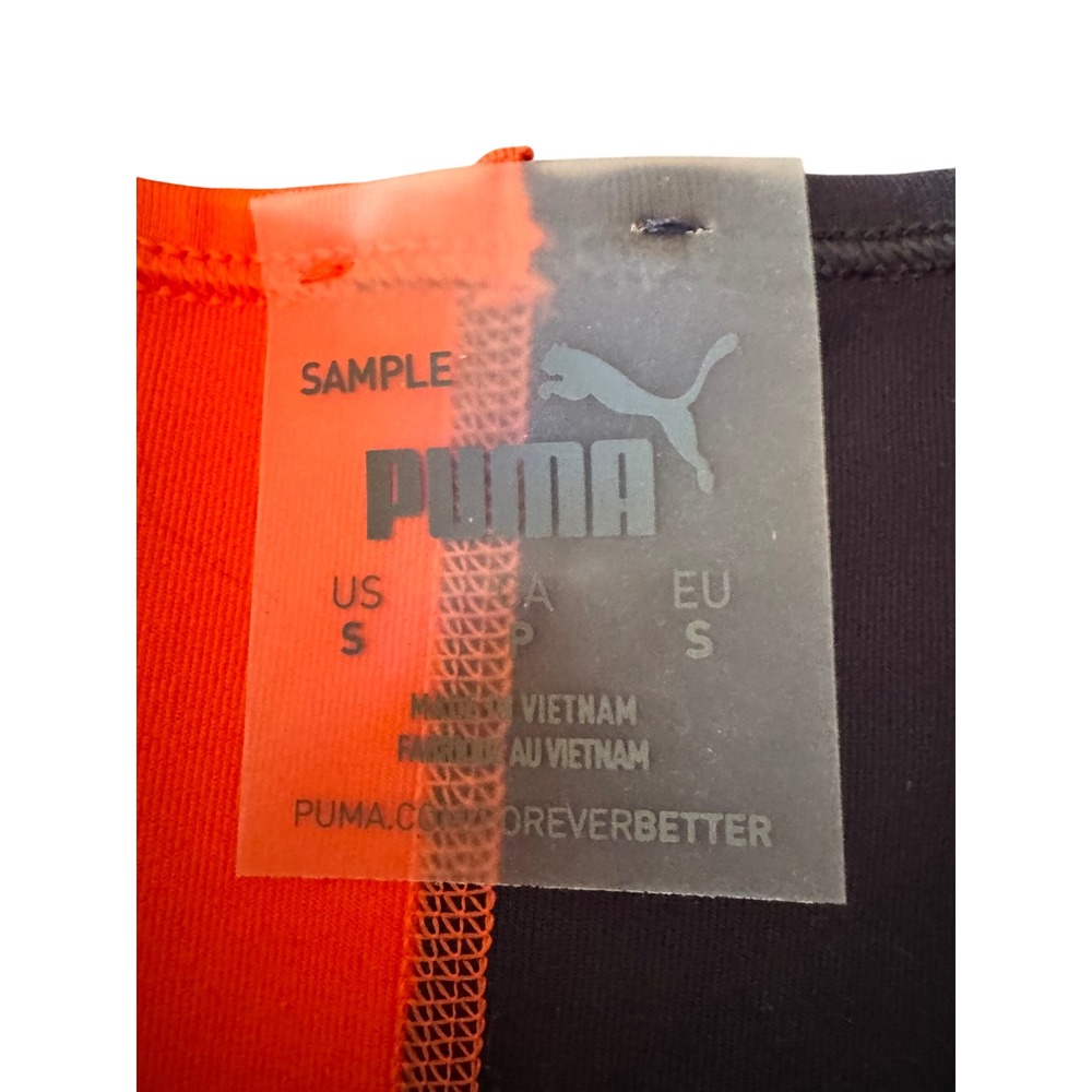 Puma Women DryCell Medium Impact‎ Sports Bra Coral Navy Blue Size S - Picture 3 of 8
